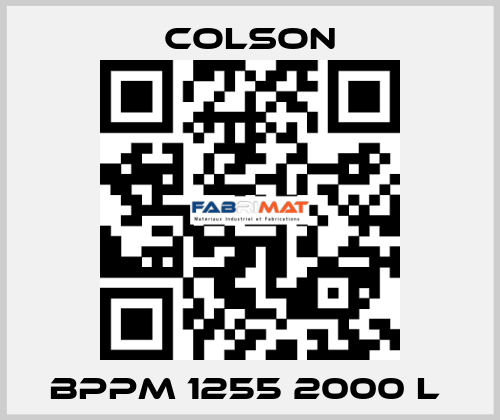 BPPM 1255 2000 L  Colson