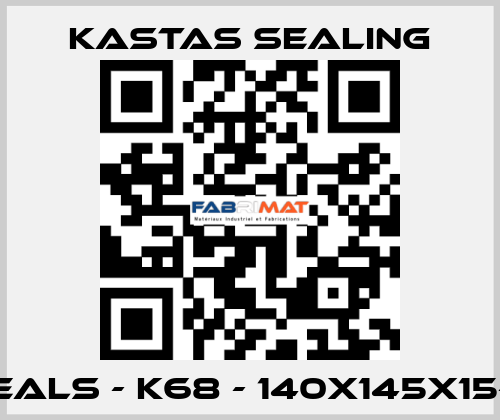Seals - K68 - 140X145X15-2 Kastas Sealing