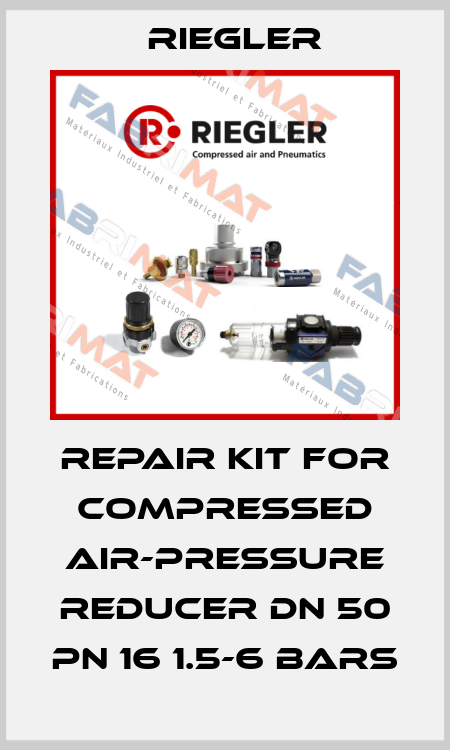 Repair Kit for compressed air-pressure reducer DN 50 PN 16 1.5-6 bars Riegler
