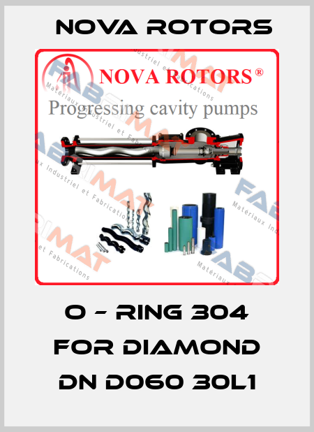 O – RING 304 for Diamond DN D060 30L1 Nova Rotors