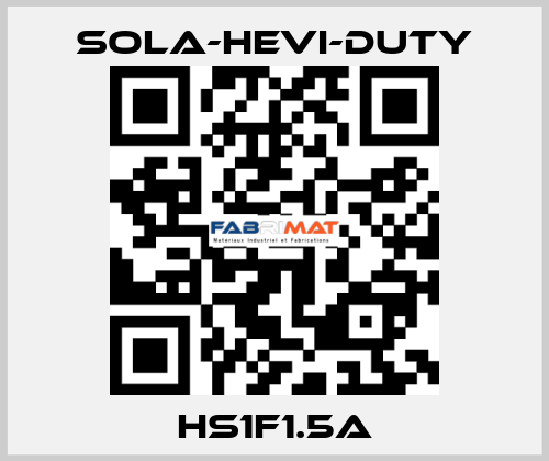 HS1F1.5A Sola-Hevi-Duty