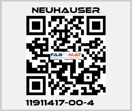 11911417-00-4     Neuhauser