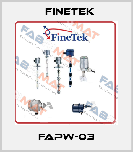 FAPW-03 Finetek