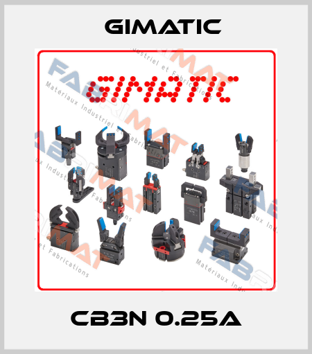 CB3N 0.25A Gimatic