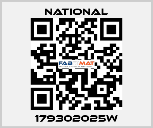 179302025W National