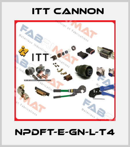 NPDFT-E-GN-L-T4 Itt Cannon