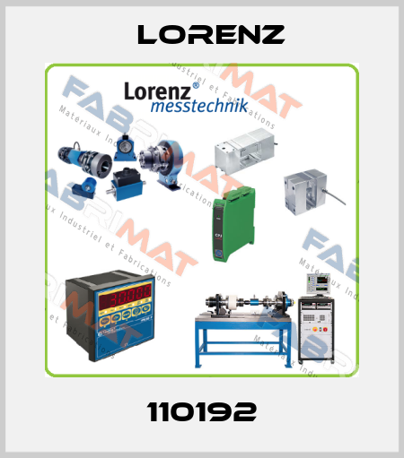 110192 Lorenz