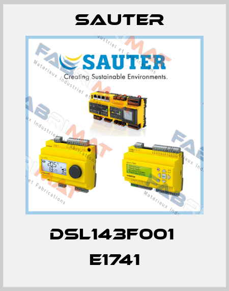 DSL143F001  E1741 Sauter