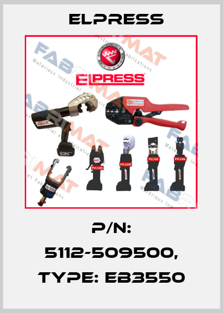 p/n: 5112-509500, Type: EB3550 Elpress