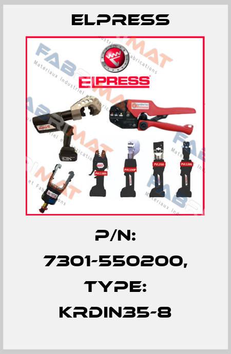 p/n: 7301-550200, Type: KRDIN35-8 Elpress