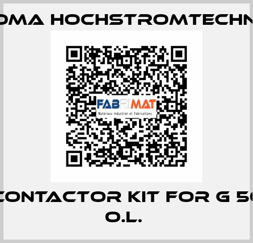 SET CONTACTOR KIT FOR G 5002V O.L.  HOMA Hochstromtechnik