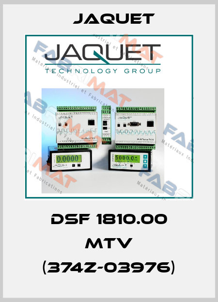 DSF 1810.00 MTV (374Z-03976) Jaquet