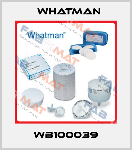 WB100039 Whatman