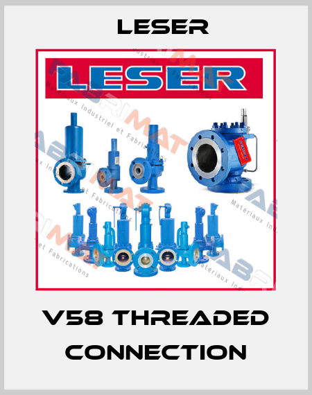V58 threaded connection Leser