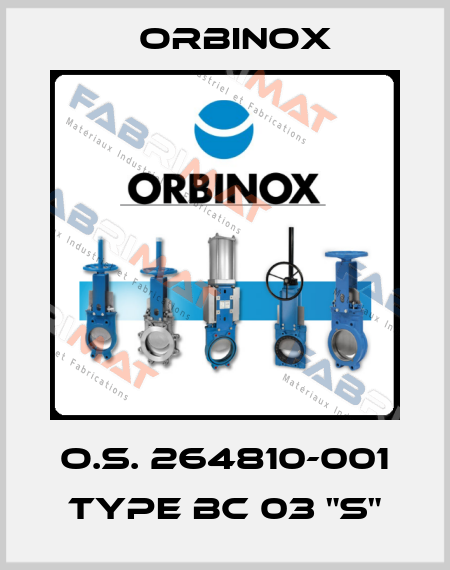 O.S. 264810-001 Type BC 03 "S" Orbinox