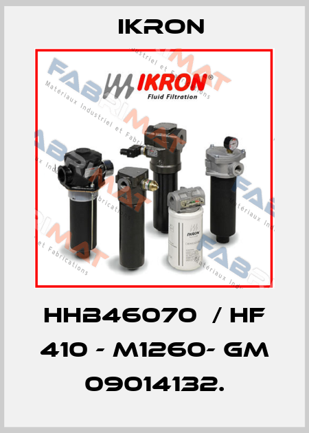 HHB46070  / HF 410 - M1260- GM 09014132. Ikron