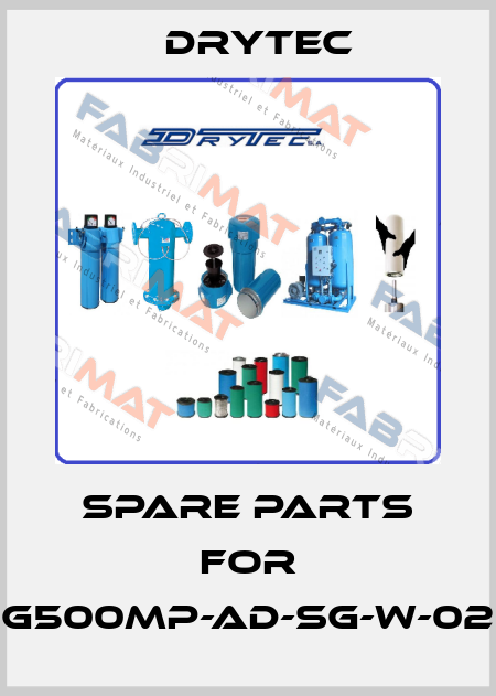 spare parts for G500MP-AD-SG-W-02 Drytec