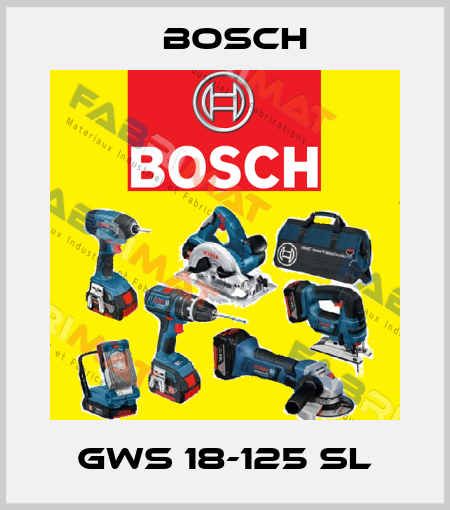 GWS 18-125 SL Bosch