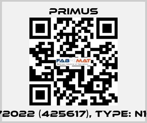 p/n: 72022 (425617), type: N10006 Primus
