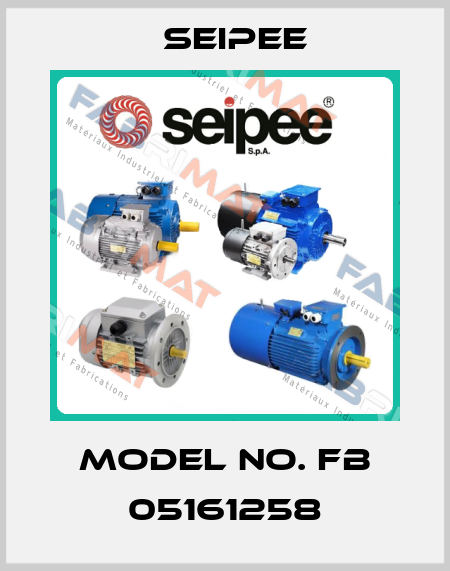 Model No. FB 05161258 SEIPEE