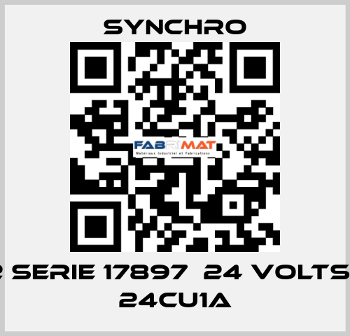 1502 SERIE 17897  24 VOLTS   PT 24CU1A SYNCHRO