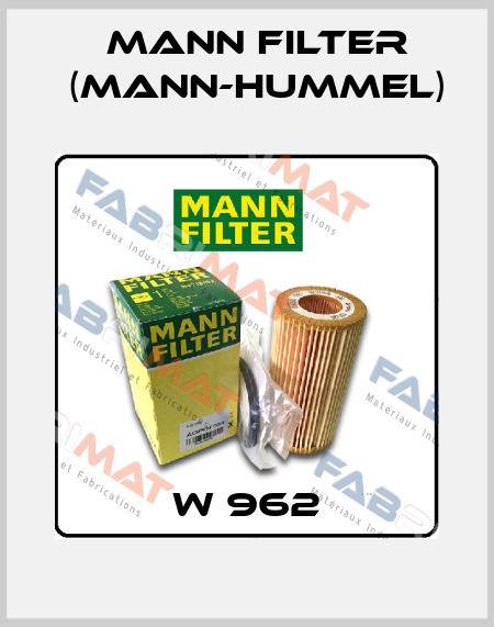 W 962 Mann Filter (Mann-Hummel)