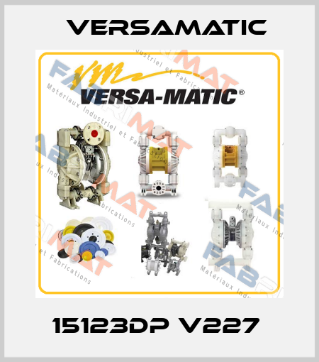 15123DP V227  VersaMatic