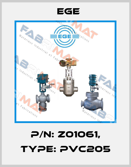p/n: Z01061, Type: PVC205 Ege