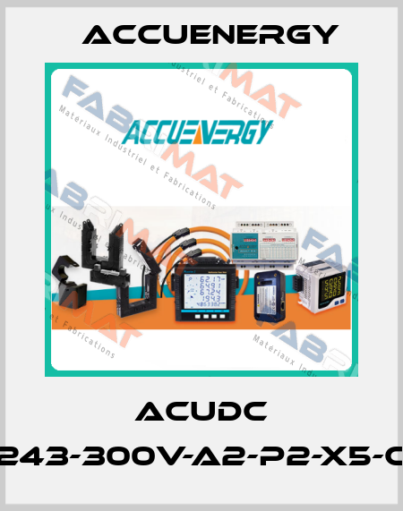 AcuDC 243-300V-A2-P2-X5-C Accuenergy