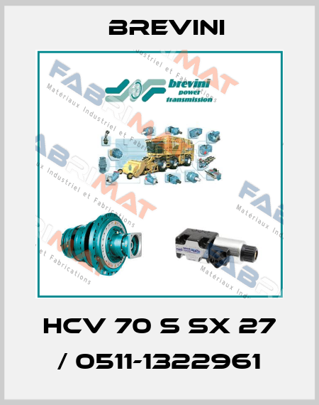 HCV 70 S SX 27 / 0511-1322961 Brevini