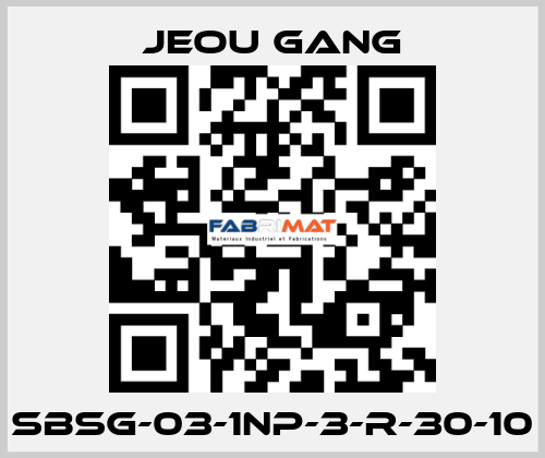 SBSG-03-1NP-3-R-30-10 Jeou Gang