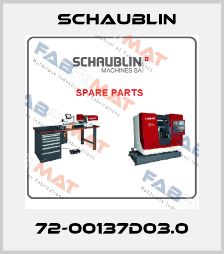 72-00137D03.0 Schaublin