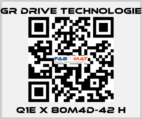 Q1E X 80M4D-42 H PGR Drive Technologies