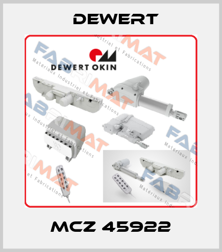 MCZ 45922 DEWERT