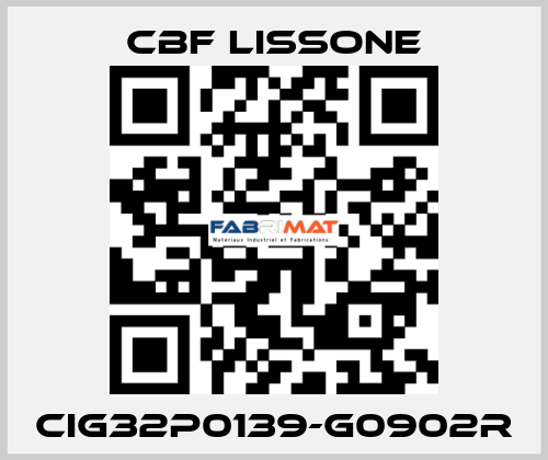 CIG32P0139-G0902R CBF LISSONE