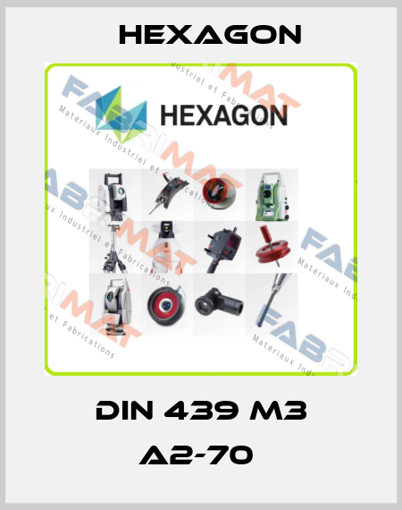 DIN 439 M3 A2-70  Hexagon