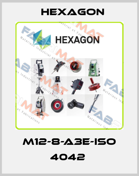 M12-8-A3E-ISO 4042  Hexagon