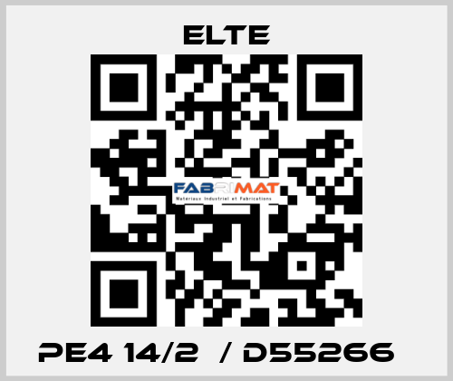 PE4 14/2  / D55266   Elte