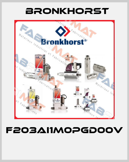 F203AI1M0PGD00V  Bronkhorst