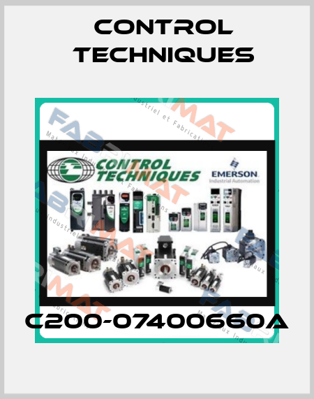 C200-07400660A Control Techniques