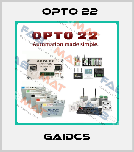 GAIDC5 Opto 22