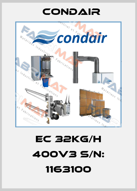 EC 32kg/h 400V3 S/N: 1163100 Condair