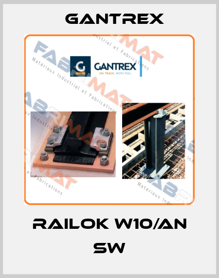 Railok W10/AN sw Gantrex