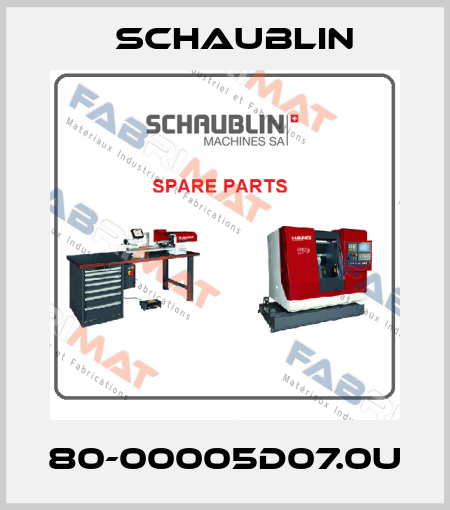 80-00005D07.0U Schaublin