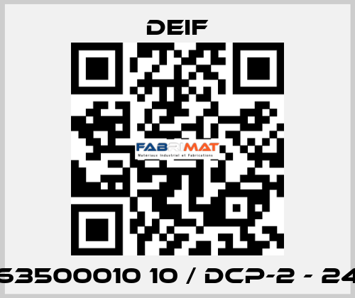 2963500010 10 / DCP-2 - 2420 Deif