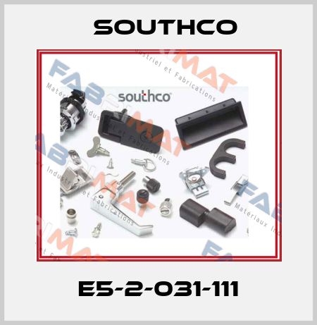 E5-2-031-111 Southco