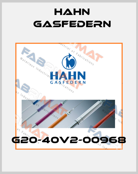 G20-40V2-00968 Hahn Gasfedern