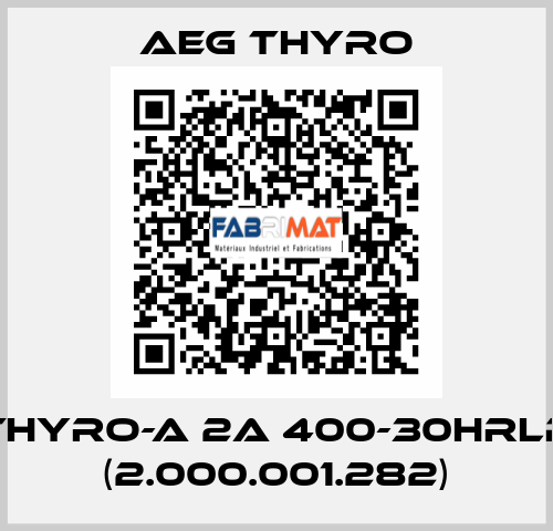 Thyro-A 2A 400-30HRLP (2.000.001.282) AEG THYRO