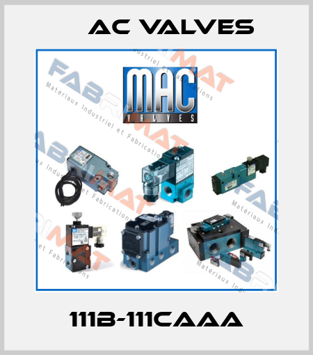 111B-111CAAA МAC Valves
