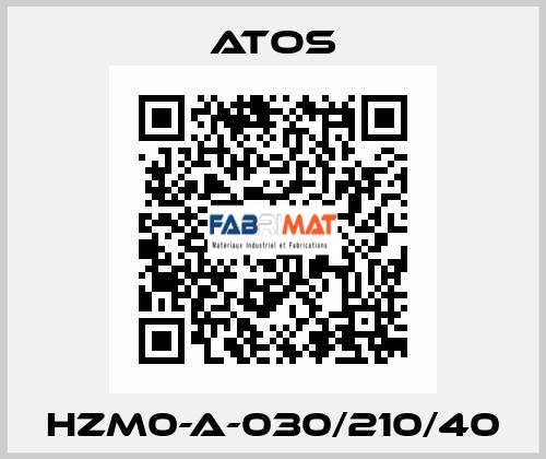 HZM0-A-030/210/40 Atos